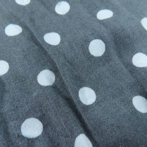 実際に弊社で買取させて頂いたBLACK COMME des GARCONS/ブラックコムデギャルソン ドット切替 ショートスリーブシャツ 1E-B013/AD2019 XLの画像 6枚目