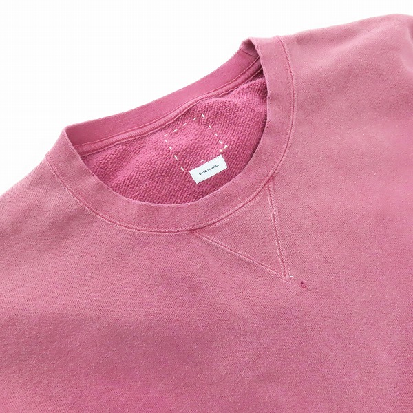 実際に弊社で買取させて頂いたvisvim/ビズビム JUMBO CREW 3/4 CRASH 3 ヴィンテージ加工 スウェット 0121205010015 2の画像 5枚目