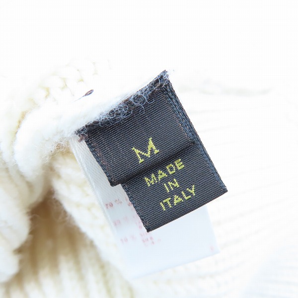 実際に弊社で買取させて頂いたLOUIS VUITTON/ルイ ヴィトン LVロゴ ジップアップ ドライバーズニット Mの画像 3枚目