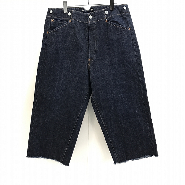 実際に弊社で買取させて頂いたEVISU/エヴィス シンチバック ワイドデニムパンツ/32×32