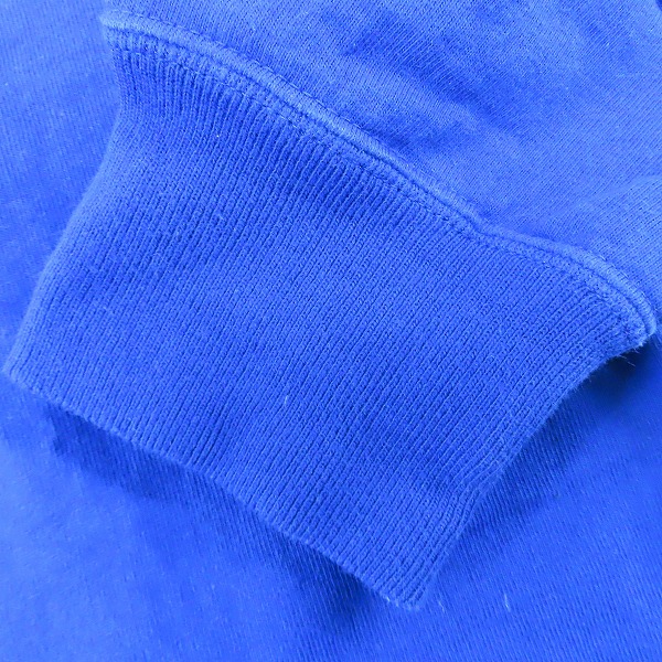 実際に弊社で買取させて頂いたCALEE/キャリー ロゴプリント ロンＴ/長袖カットソー ブルー /Lの画像 4枚目