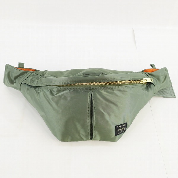 実際に弊社で買取させて頂いたPORTER/ポーター TANKER タンカー WAIST BAG ウエストバッグ カーキ