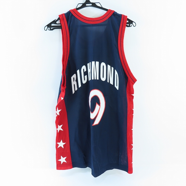 実際に弊社で買取させて頂いたChampion/チャンピオン 90s アメリカ代表 オリンピック ドリームチーム ユニフォーム #9 ミッチ・リッチモンド/Mの画像 1枚目