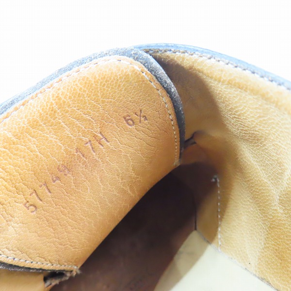 実際に弊社で買取させて頂いたParaboot/パラブーツ ダブルモンクストラップシューズ 57749/6.5の画像 5枚目