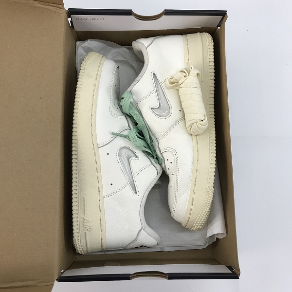 実際に弊社で買取させて頂いたNIKE/ナイキ AIR FORCE 1 '07 PRM VNTG/エアフォース1 プレミアム ビンテージ セイル DO9785-100/24.5の画像 7枚目