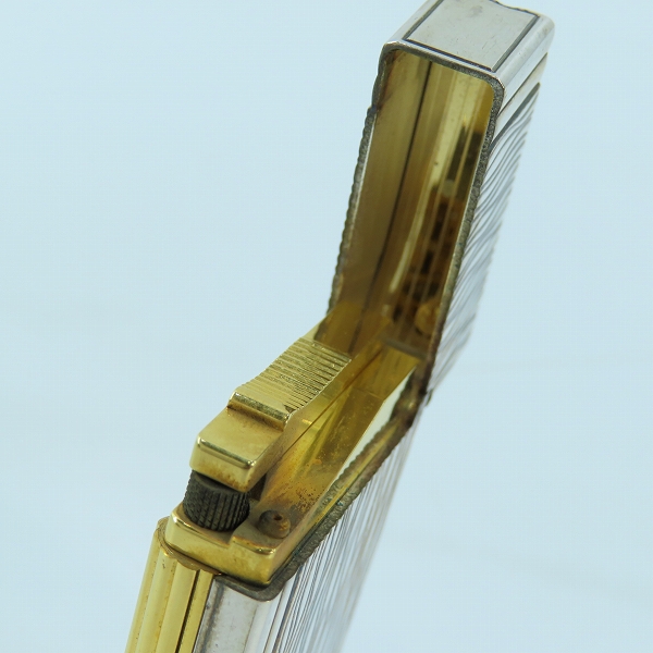 実際に弊社で買取させて頂いたS.T.Dupont/デュポン GATSBY/ギャッツビー カスケード ゴールドローラー ガスライター の画像 5枚目