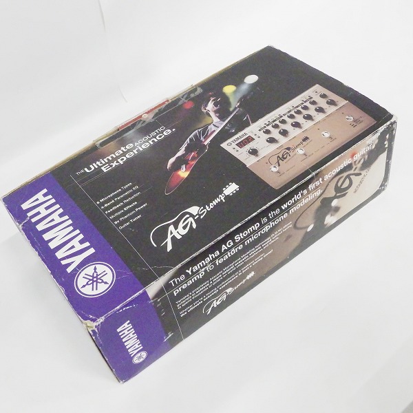 実際に弊社で買取させて頂いたYAMAHA/ヤマハ AG-Stomp エレクトリックアコースティックギター用プリアンプ＆マルチエフェクター【簡易動作確認済】の画像 9枚目
