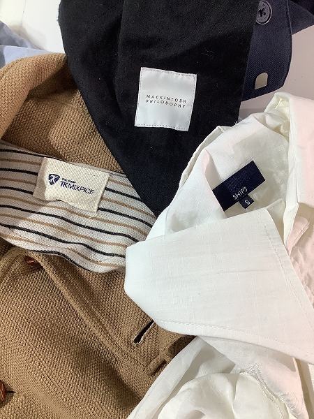 実際に弊社で買取させて頂いた【おまとめ】マッキントッシュフィロソフィー/ティーケーミクスパイス/シップス 等 アウター/長袖シャツ/パンツ 他の画像 1枚目