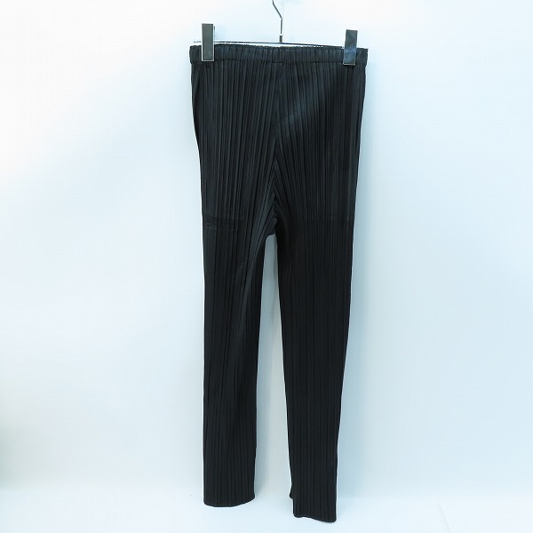 実際に弊社で買取させて頂いた PLEATS PLEASE ISSEY MIYAKE/プリーツプリーズイッセイミヤケ BASICS フルレングス パンツ pp55-JF111/2の画像 1枚目