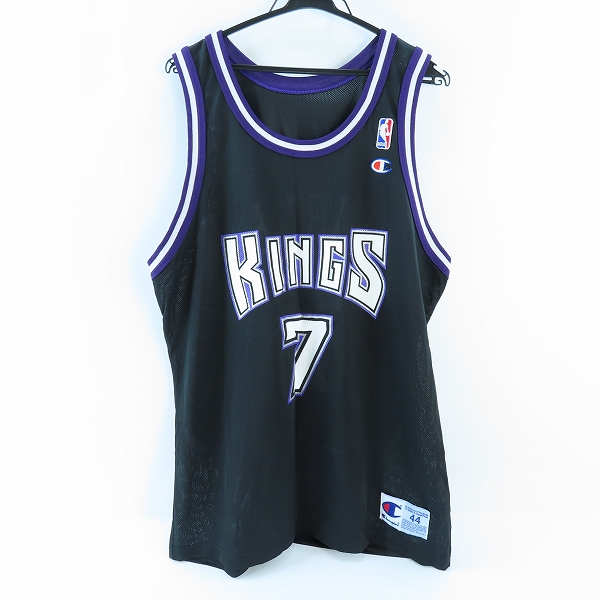 実際に弊社で買取させて頂いたChampion/チャンピオン NBA KINGS/キングス ユニフォーム/ゲームシャツ #7 ボビー・ハーリー/44