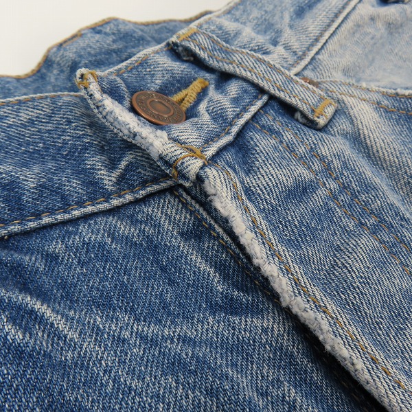 実際に弊社で買取させて頂いた【JPタグ】CELINE/セリーヌ ウェスリージーンズ デニムパンツ インディゴ N850 034S 08ZM/27の画像 5枚目