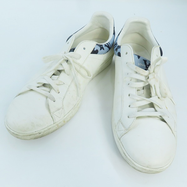 実際に弊社で買取させて頂いたLOUIS VUITTON/ルイヴィトン ルクセンブルク モノグラムエクリプス ローカットスニーカー 迷彩 MS0250/9