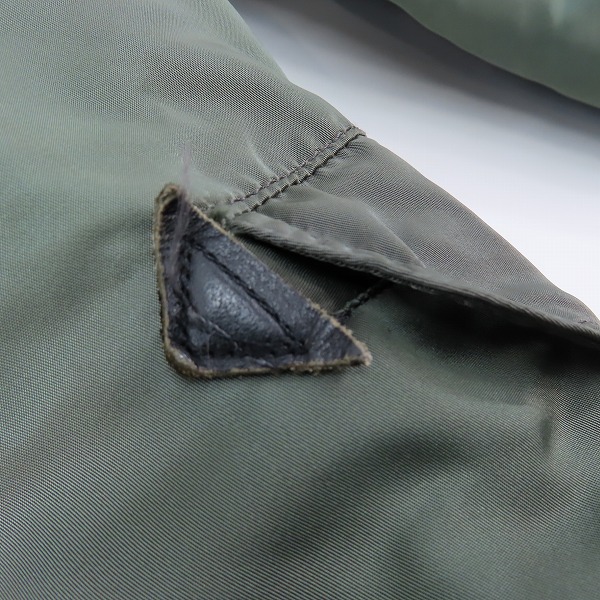 実際に弊社で買取させて頂いたALPHA INDUSTRIES/アルファインダストリーズ USA製 N-3B フライトジャケット/Sの画像 6枚目