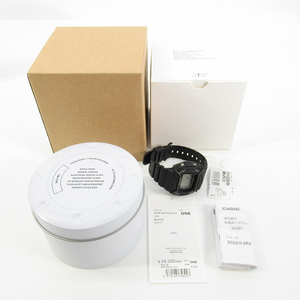 実際に弊社で買取させて頂いたN.HOOLYWOOD × G-SHOCK/エヌハリウッド×Gショック/腕時計 DW-5700NH-1JRの画像 5枚目