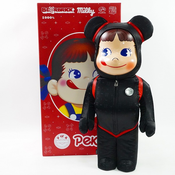 実際に弊社で買取させて頂いた★(2)未使用 MEDICOM TOY/メディコムトイ BE@RBRICK/ベアブリック 不二家×POTR Peko ペコちゃん 1000%