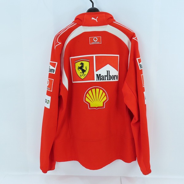 実際に弊社で買取させて頂いたPUMA/プーマ FERARRI/フェラーリー Marlboro トラックジャケット /Lの画像 1枚目