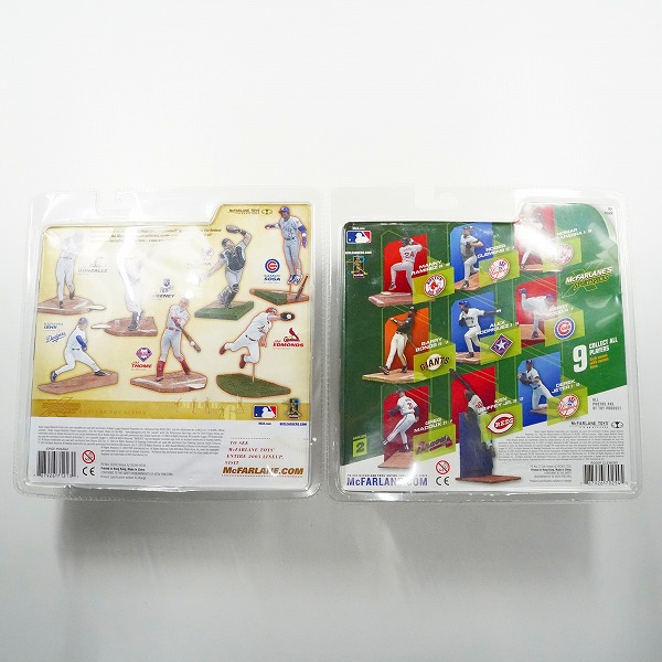 実際に弊社で買取させて頂いた【未開封】McFARLANE TOYS/マクファーレントイズ ニューヨーク・ヤンキース JORGE POSADA/ROGER CLEMENS フィギュア 2点セットの画像 1枚目