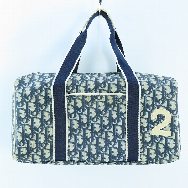 実際に弊社で買取させて頂いたChristian Dior/クリスチャンディオール トロッター柄 ミニボストンバッグ ハンドバッグ ナンバー2