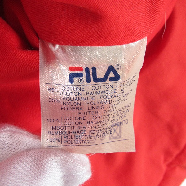 実際に弊社で買取させて頂いたFILA/フィラー FERARRI/フェラーリー Marlboro/Shell Formula1/F1 Racing ベスト /Mの画像 4枚目