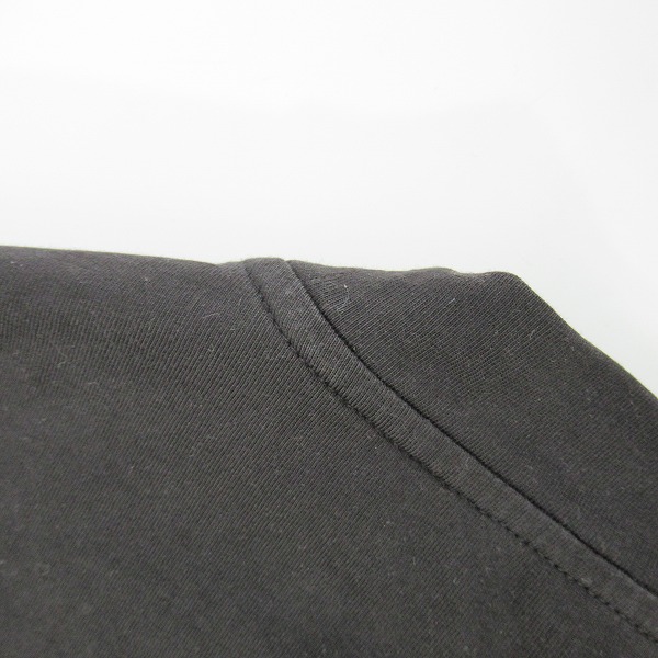 実際に弊社で買取させて頂いた【JPタグ】MONCLER/モンクレール ロゴ 長袖Tシャツ/ロンT ブラック H10918D00005/XXLの画像 9枚目