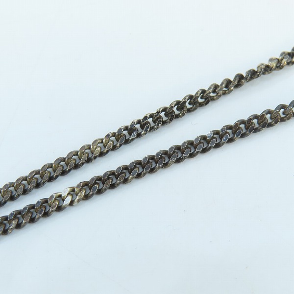 実際に弊社で買取させて頂いたGUCCI/グッチ カットアウトG チェーン ネックレス ネーム入りの画像 8枚目