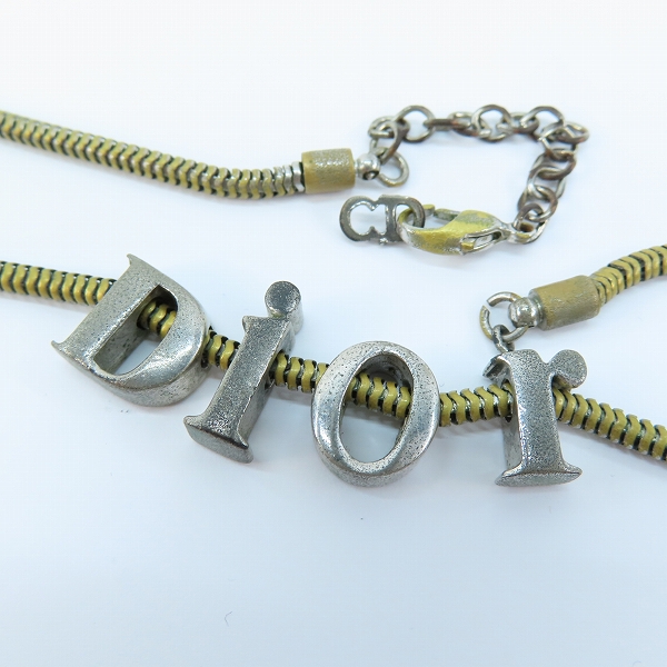 実際に弊社で買取させて頂いた【ジャンク】Christian Dior/クリスチャンディオール  ネックレス ロゴチャーム