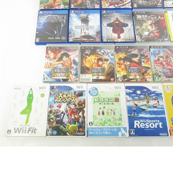 実際に弊社で買取させて頂いた【おまとめ】PS3/PS4/PS5/Wii/Switch ソフト リビッツ ビッグ・アドベンチャー/ワンピース海賊無双/アンチャーテッド 等の画像 3枚目