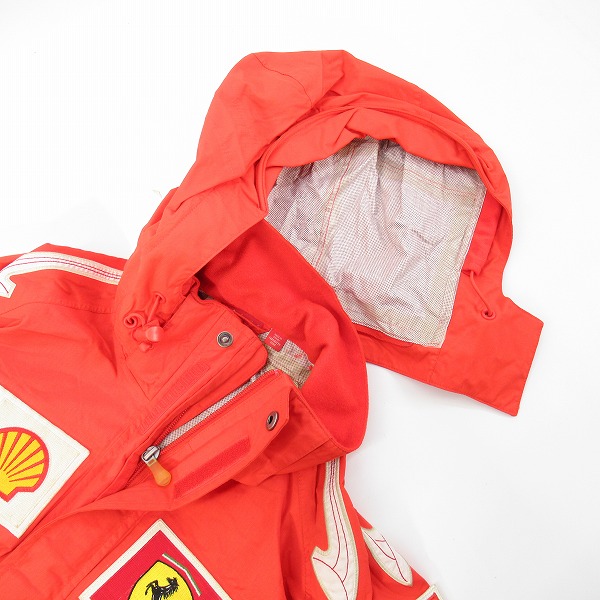 実際に弊社で買取させて頂いたPUMA/プーマ Ferrari/フェラーリー Formula1/F1 Racing ジャケット Mの画像 6枚目