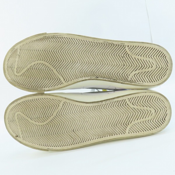 実際に弊社で買取させて頂いたNIKE/ナイキ BLAZER MID 77 VNTG/ブレザーミッド ヴィンテージ ホワイト/セレスタインブルー BQ6806-109/26.0の画像 2枚目