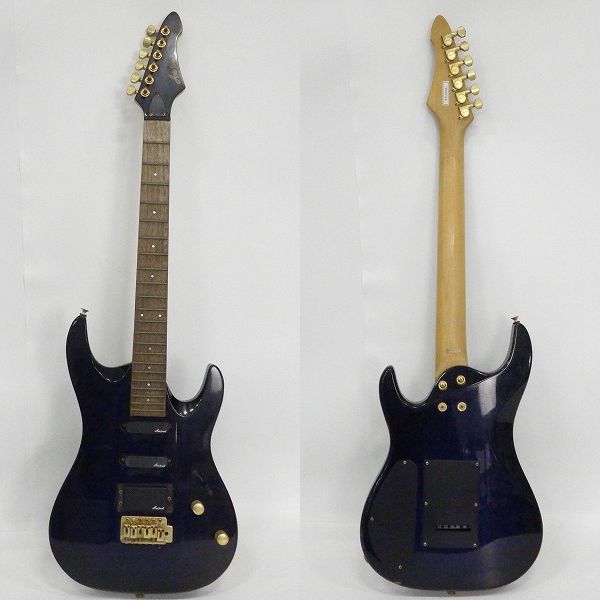 実際に弊社で買取させて頂いた★【弦無し】Aria Pro II/アリアプロ2 MAGNA series RMA450-BLS ストラトシェイプ SSH エレキギター コイルタップ搭載の画像 1枚目