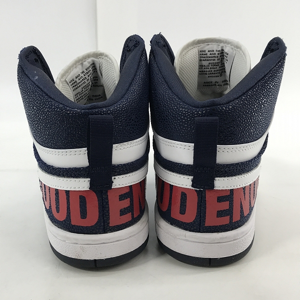 実際に弊社で買取させて頂いたNIKE×GOODENOUGH ナイキ×グッドイナフ COURT FORCE SP FRAGMENT コートフォース フラグメント 814913-414 /26の画像 1枚目