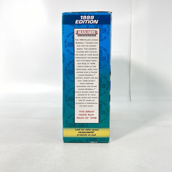 実際に弊社で買取させて頂いた【未開封】Equity Sports HEADLINERS XL SOSA/McGWIRE Linked Together in History フィギュアの画像 1枚目