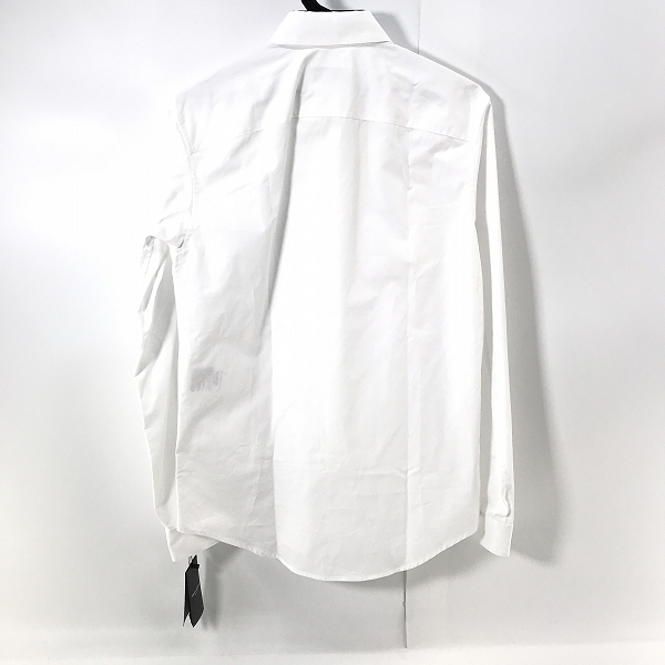 実際に弊社で買取させて頂いたSAINT LAURENT/サンローラン コットン 長袖シャツ 481699 Y227W/F34の画像 1枚目