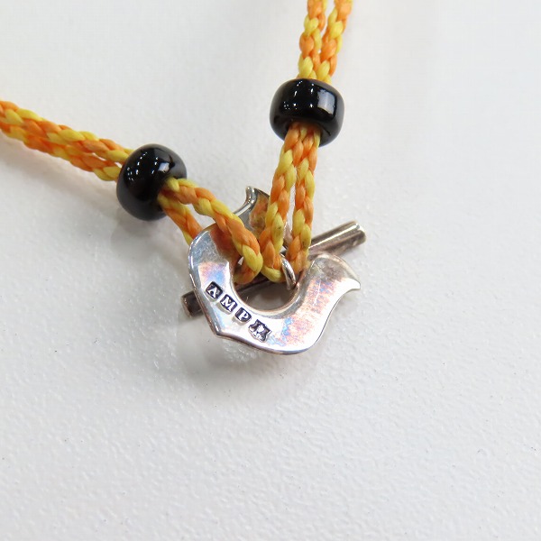 実際に弊社で買取させて頂いたAMP JAPAN/アンプジャパン ホースシュー ブレスレット イエローの画像 4枚目