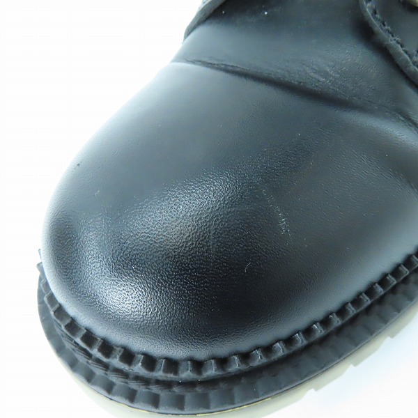 実際に弊社で買取させて頂いたJIMMY CHOO/ジミーチュウ レースアップブーツ 43の画像 8枚目