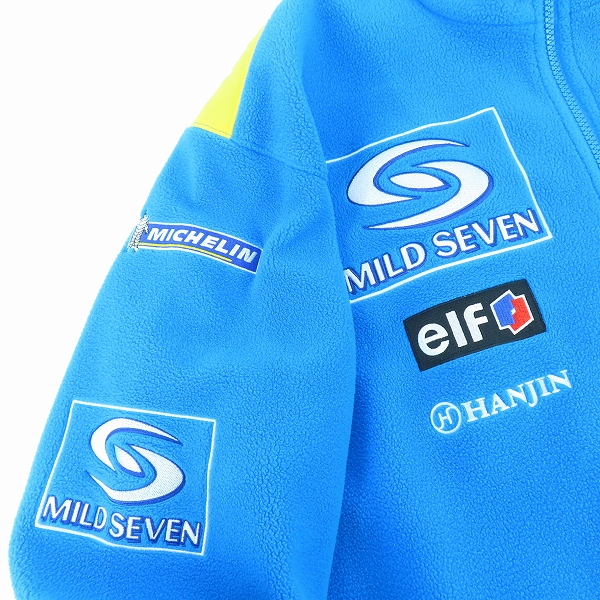 実際に弊社で買取させて頂いたPUMA/プーマ RENAULT/ルノー F1 Team 支給品 フリース ジャケット/Lの画像 9枚目