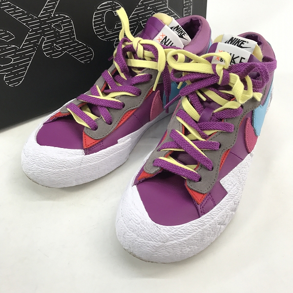 実際に弊社で買取させて頂いたNIKE×KAWS×SACAI/ナイキ×カウズ×サカイ BLAZER LOW/ブレーザーロー パープルダスク DM7901-500/26.5