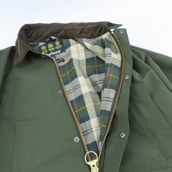 実際に弊社で買取させて頂いたBarbour/バブアー BEDALE/ビデイル 2レイヤー ブルゾン 1802379/42の画像 6枚目