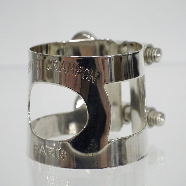 実際に弊社で買取させて頂いたBuffet Crampon/ビュッフェ・クランポン クラリネット用 リガチャー シルバー  2個セットの画像 2枚目
