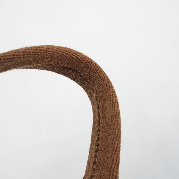 実際に弊社で買取させて頂いたHERMES/エルメス サクソーPM バケツ型 ハンドバッグ トワルアッシュブラウンの画像 7枚目