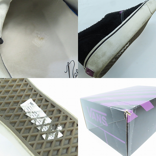実際に弊社で買取させて頂いたNeedles×VANS/ニードルズ×バンズ SLIP-ERA VLT L スリップ エラ ヴァンズヴォルト VN0000T7BLA/26.5の画像 6枚目