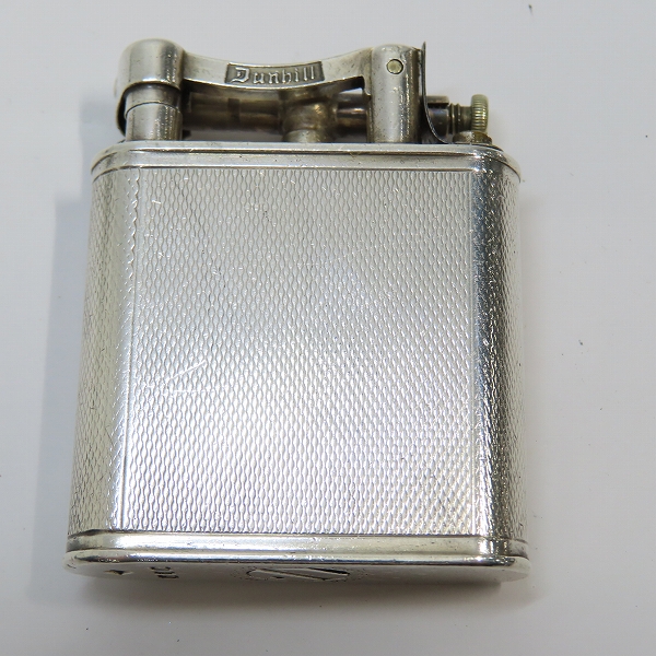 実際に弊社で買取させて頂いたdunhill/ダンヒル スターリングシルバー ハンマー式ライター イングランド製 オイルライターの画像 1枚目