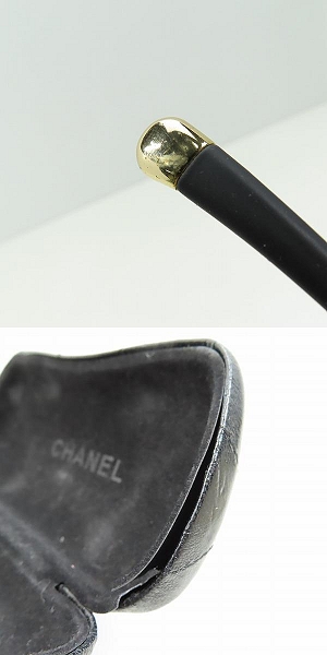 実際に弊社で買取させて頂いたCHANEL/シャネル ココマーク 眼鏡/メガネフレームの画像 8枚目