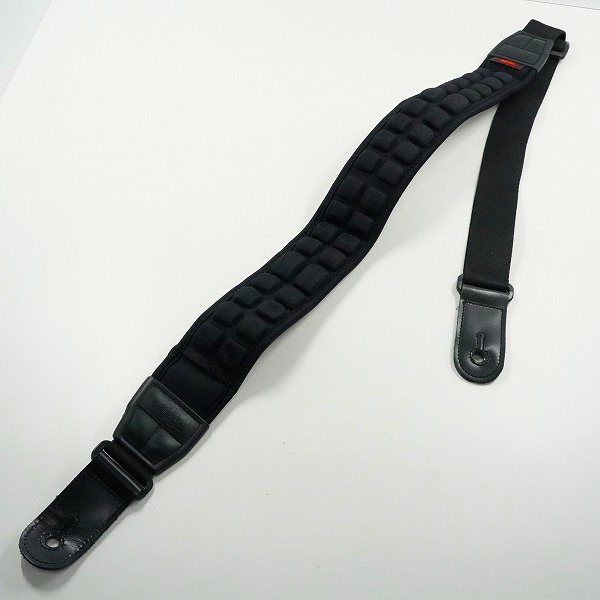 実際に弊社で買取させて頂いたAIRCELL/エアセル 幅約5.5cm 厚手 ギターストラップ ベースストラップ ブラック