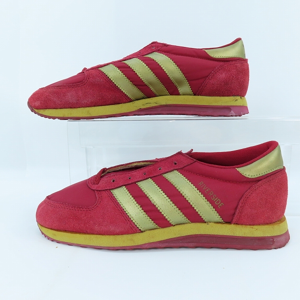 実際に弊社で買取させて頂いたadidas/アディダス ヴィンテージ/ビンテージ RIVERSIDE/リバーサイド 台湾製 スニーカー  6.5の画像 3枚目