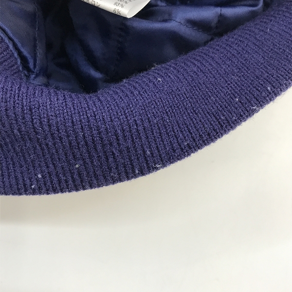 実際に弊社で買取させて頂いたHYSTERIC GLAMOUR/ヒステリックグラマー 刺繍 スタジャン ウール 01183AB05 /Sの画像 5枚目