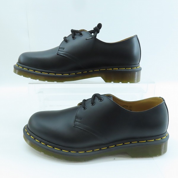 実際に弊社で買取させて頂いたDr.Martens/ドクターマーチン 3EYE BOOTS 3ホールブーツ ブラック 1461/1183002/UK8の画像 3枚目