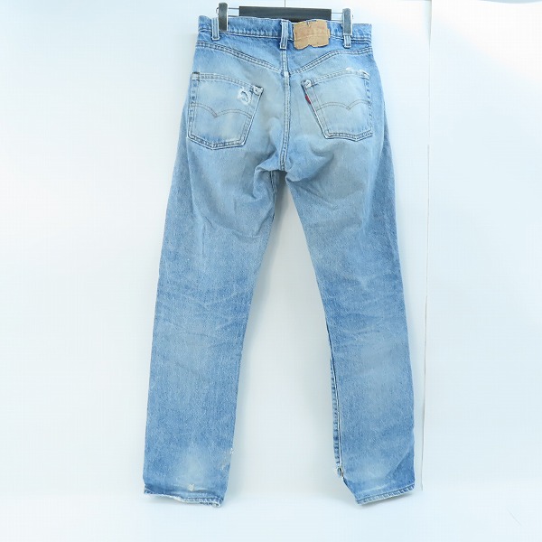 実際に弊社で買取させて頂いたLevis/リーバイス 80年代 VINTAGE/ビンテージ 505 刻印552 ジップフライ デニムパンツ/W32L33の画像 1枚目
