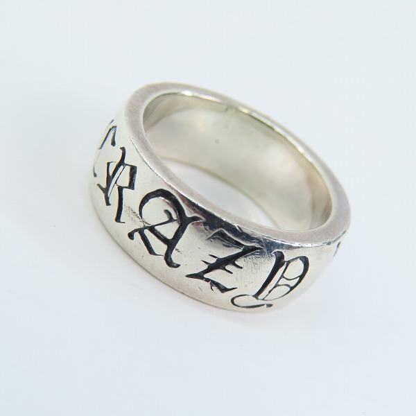 実際に弊社で買取させて頂いたCRAZY PIG/クレイジーピッグ OLD ENGLISH RING/オールドイングリッシュリング 17.5号