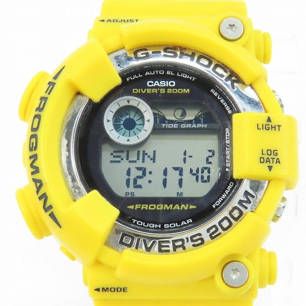 実際に弊社で買取させて頂いたG-SHOCK/Gショック 復刻版 FROGMAN/フロッグマン タフソーラー GF-8250-9JF